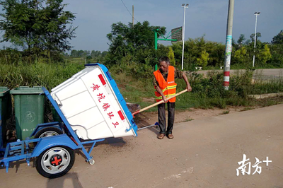 南雄新景 保潔電動(dòng)車開(kāi)進(jìn)村，垃圾清運(yùn)革新助力農(nóng)村人居環(huán)境大變樣